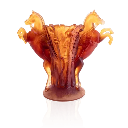 Zdjęcie Duży kryształowy wazon z kolekcji Equestrian Dream