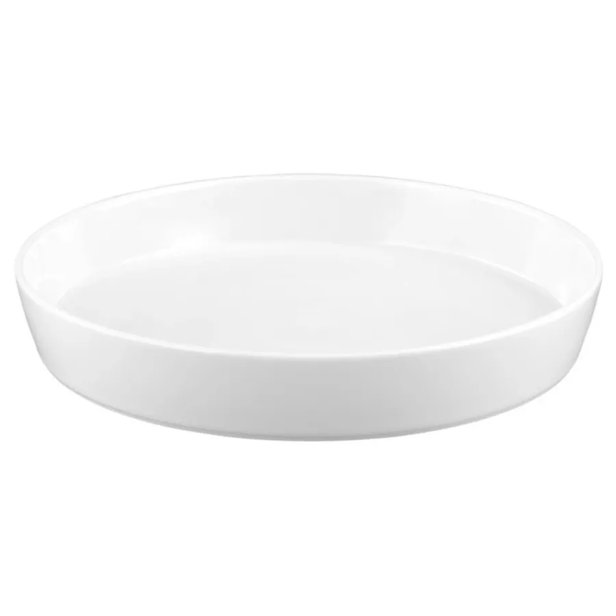 obrazek 1 Prestiżowa biała okrągła miska z porcelany 24 cm z Niemiec - Seltmann Weiden