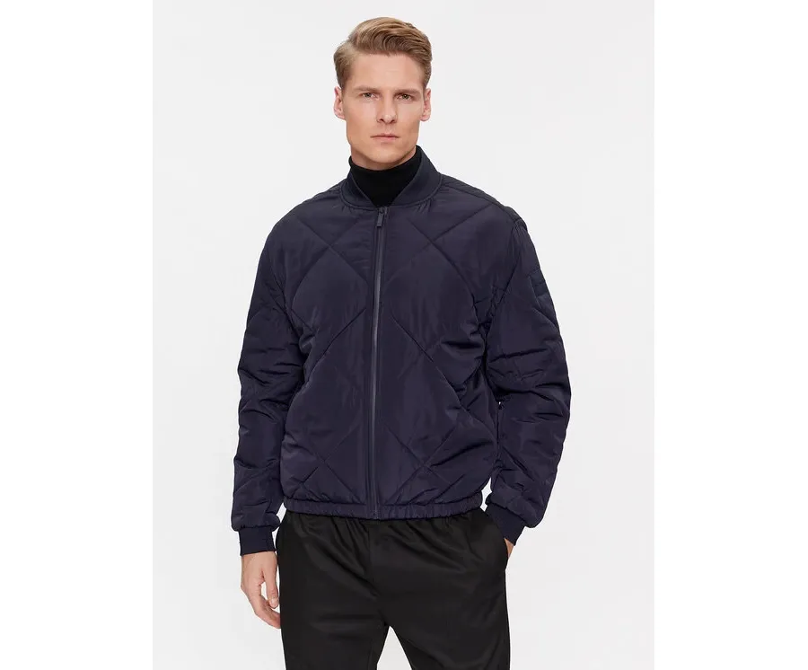 obrazek 1 Calvin Klein Kurtka bomber Signature K10K111880 Granatowy Regular Fit