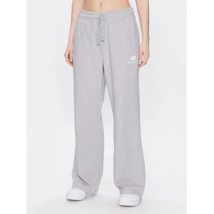 Zdjęcie New Balance Spodnie dresowe Essentials Stacked Logo French Terry WP31516 Szary Relaxed Fit