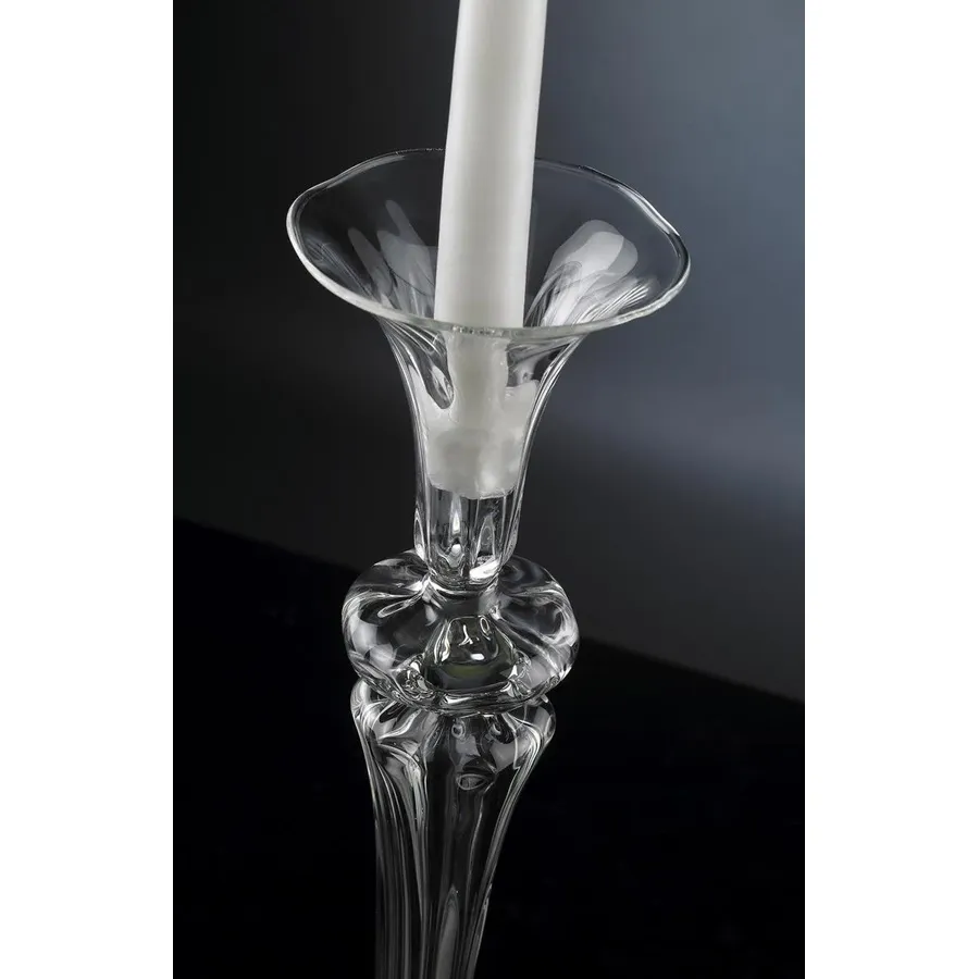 picture 2 Elegant tall glass candleholder to the dining room