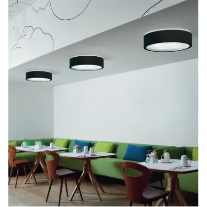 Zdjęcie Zachwycająca lampa sufitowa z półmatowego lakieru poliuretanowego