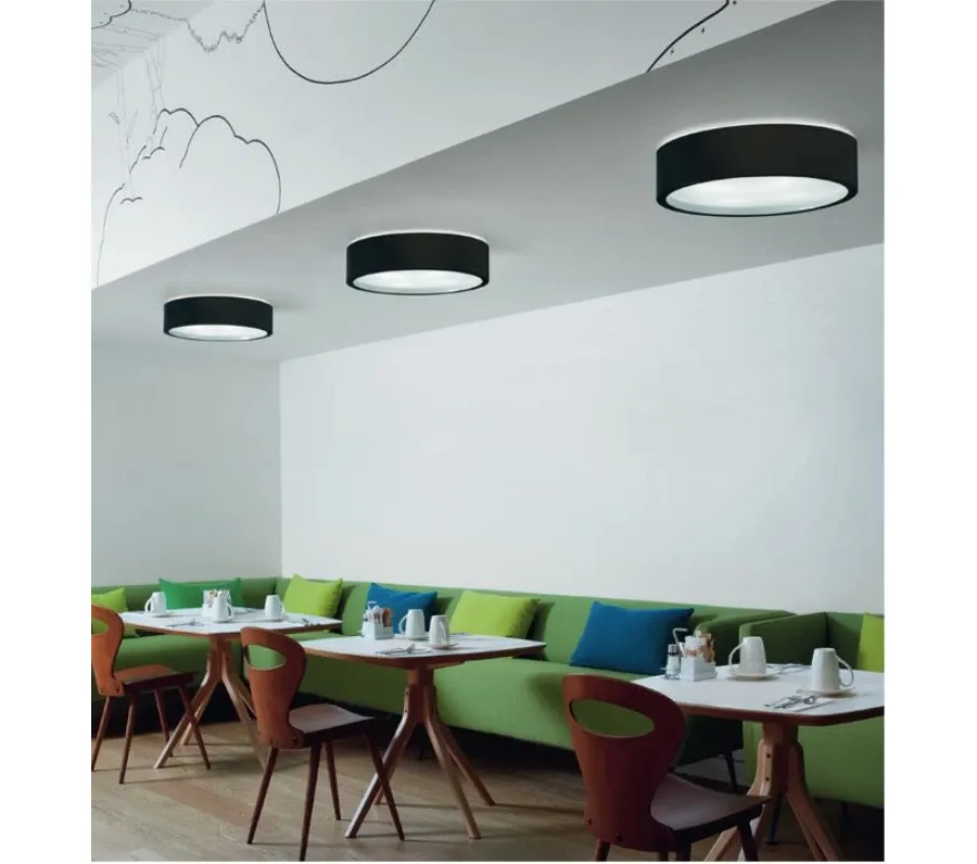 obrazek 1 Zachwycająca lampa sufitowa z półmatowego lakieru poliuretanowego