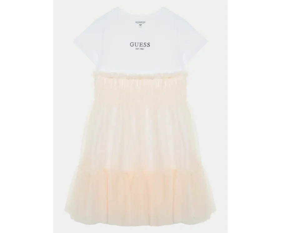 obrazek 1 Guess Sukienka codzienna J5RK18 K6YW0 Różowy Regular Fit