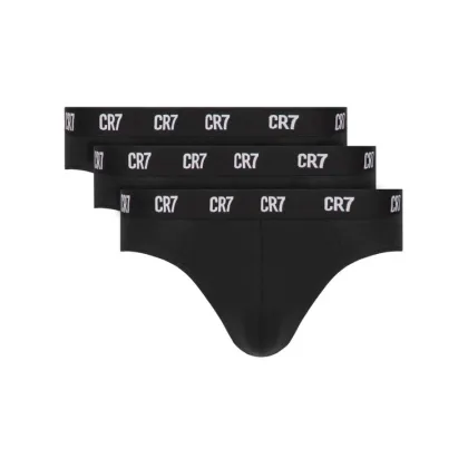Zdjęcie Cristiano Ronaldo CR7 Komplet 3 par slipów Main Basic Brief 3-Pack 8100-66-900 Czarny