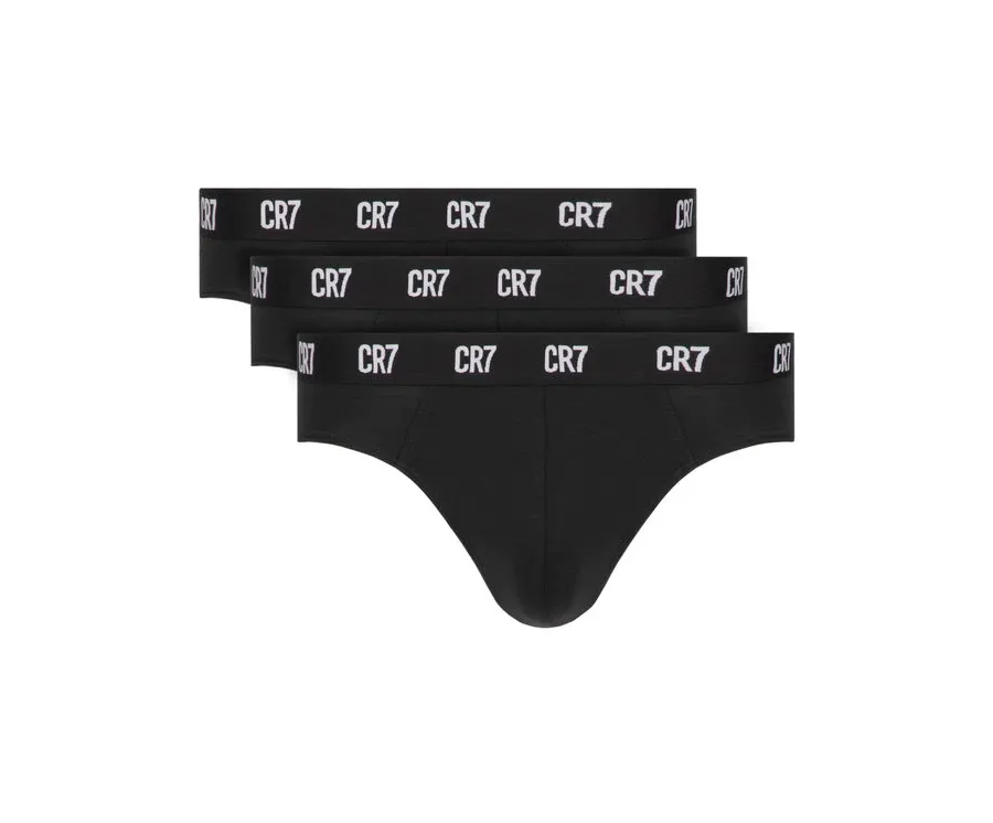 obrazek 1 Cristiano Ronaldo CR7 Komplet 3 par slipów Main Basic Brief 3-Pack 8100-66-900 Czarny