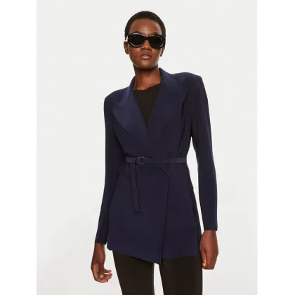 Zdjęcie NORMA KAMALI Marynarka KK2244PLB80951 Granatowy Slim Fit