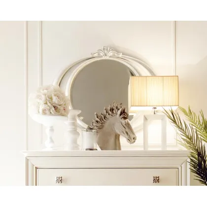 Zdjęcie Rzeźbione lustro Desirè 100x80cm z Włoch - Avenanti