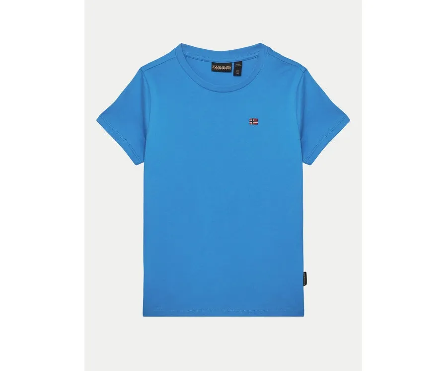 obrazek 1 Napapijri T-Shirt Salis SS 2 NP0A4GEHB2W1 S Niebieski Regular Fit