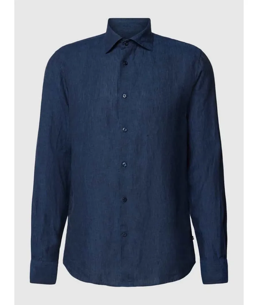 obrazek 1 Koszula casualowa o kroju regular fit z kołnierzykiem typu kent model ‘marc’