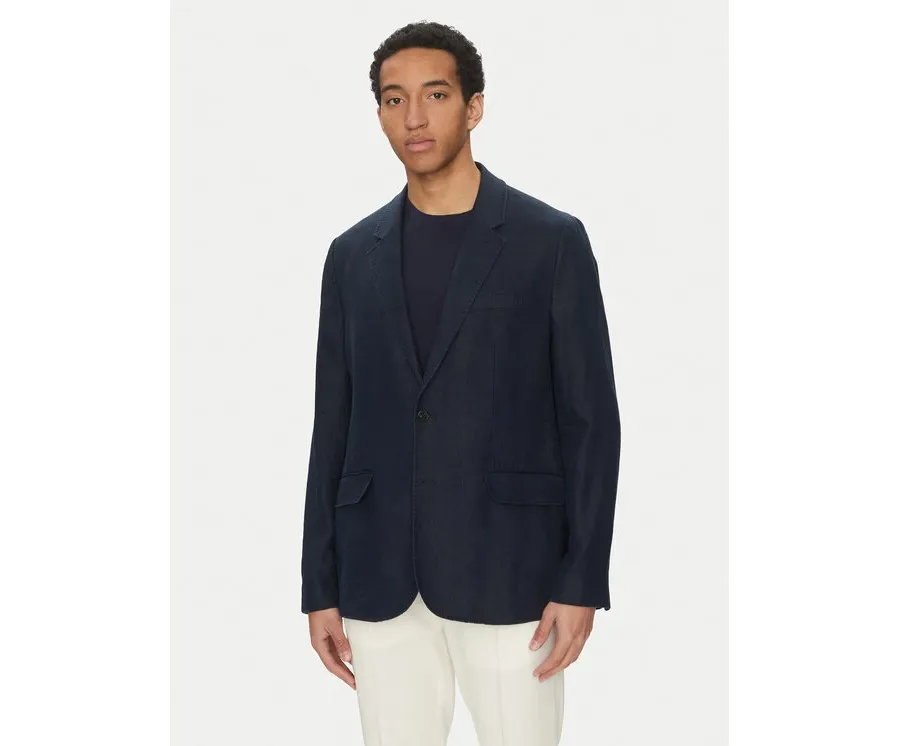 obrazek 1 Michael Kors Marynarka CS5100TBEY Granatowy Slim Fit