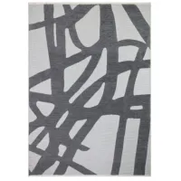 Zdjęcie Piękny szary dywan abstrakcyjny z kolekcji Boucle