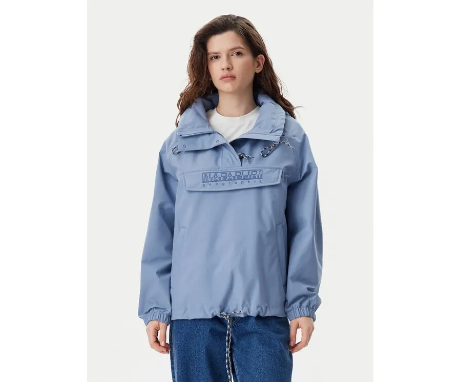obrazek 1 Napapijri Kurtka anorak Rainforest Dune W NP0A4IKZB2S1 Niebieski Regular Fit