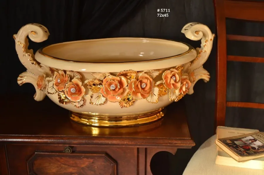 obrazek 1 Wysokiej jakości donica ceramiczna jako stylowa dekoracja do salonu