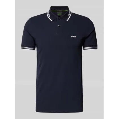 Zdjęcie Koszulka polo o kroju slim fit z nadrukiem z logo model ‘Paul’