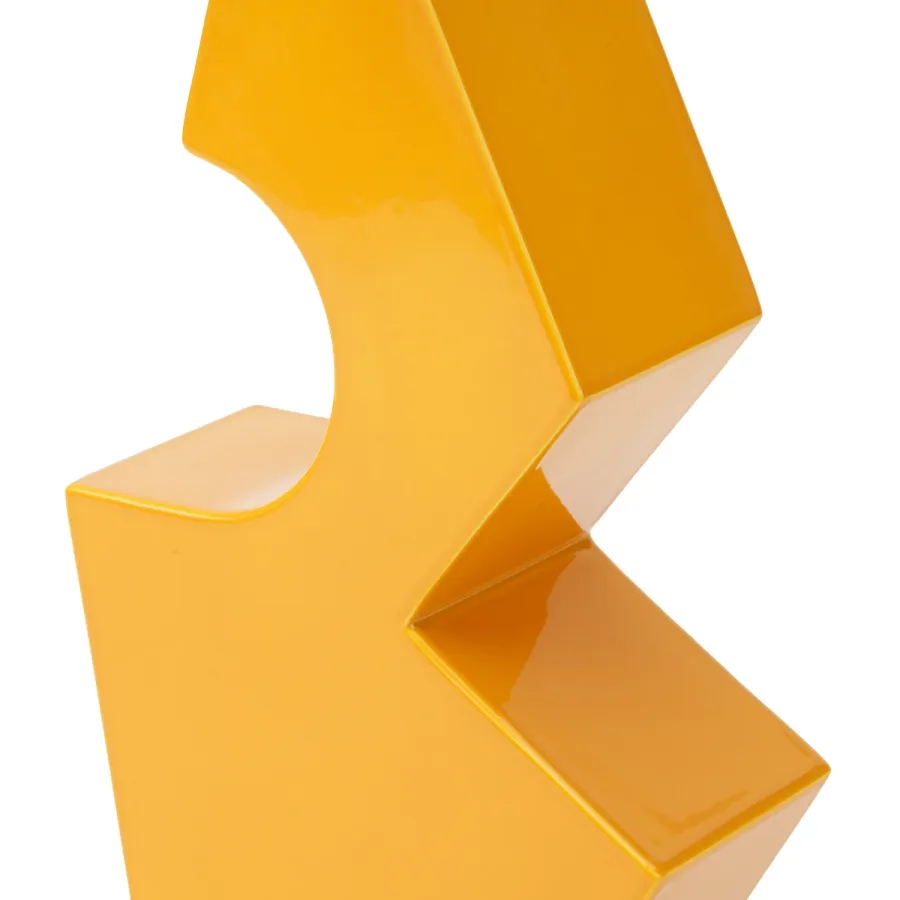 obrazek 3 Wazon szkliwiony ceramiczny H.36xL.20xP.9 cm