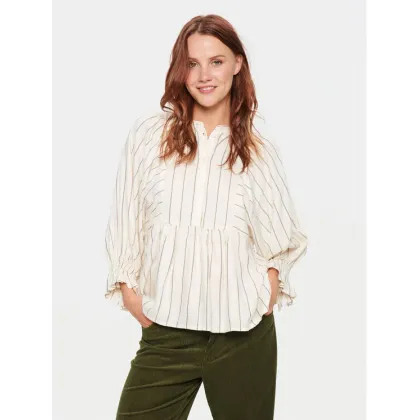 Zdjęcie Saint Tropez Koszula 30512803 Biały Loose Fit