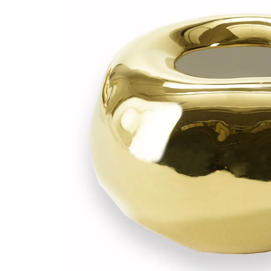 obrazek 3 Dekoracyjny wazon ceramiczny H.19xL.30xD.Int.30 cm