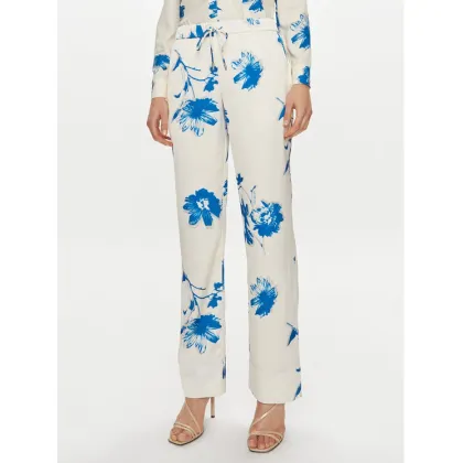 Zdjęcie Calvin Klein Spodnie materiałowe K20K206662 Biały Regular Fit