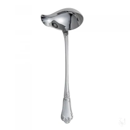 Zdjęcie Bogato zdobiona posrebrzana chochla do sosu - Zaramella Argenti