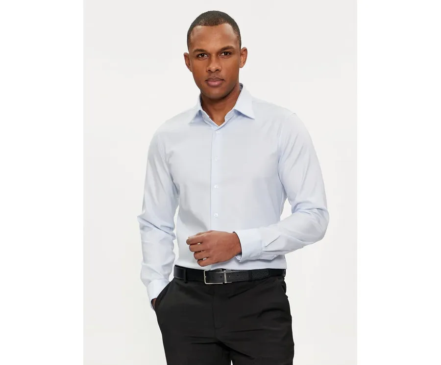 obrazek 1 Michael Kors Koszula MD0DS01032 Błękitny Slim Fit