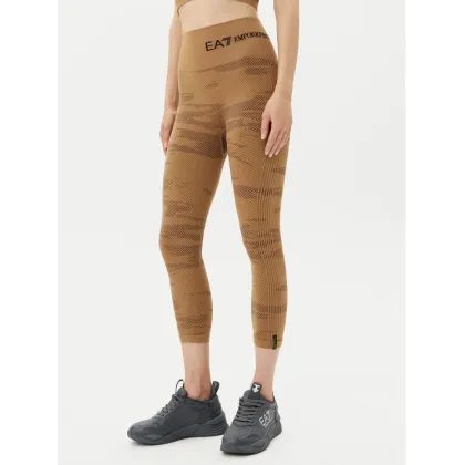 Zdjęcie EA7 Emporio Armani Legginsy 7W000518 AF13714 U6054 Brązowy Slim Fit