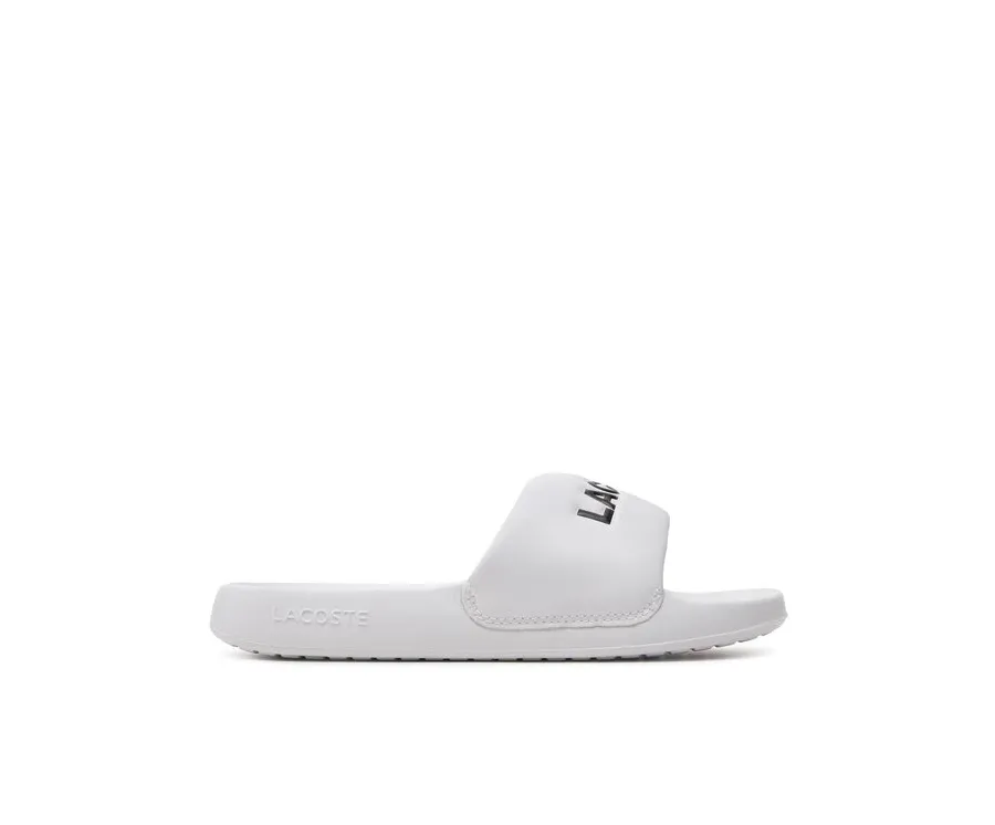 obrazek 1 Lacoste Klapki Serve Slide 1.0 747CFA0032 Biały