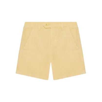 Zdjęcie Guess Szorty materiałowe N5GD09 WG5G0 Żółty Regular Fit