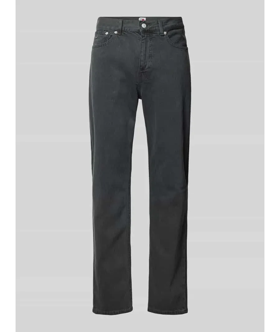 obrazek 1 Jeansy o kroju regular straight fit z 5 kieszeniami model ‘RYAN’