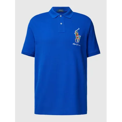 Zdjęcie Koszulka polo o kroju classic fit z wyhaftowanym logo