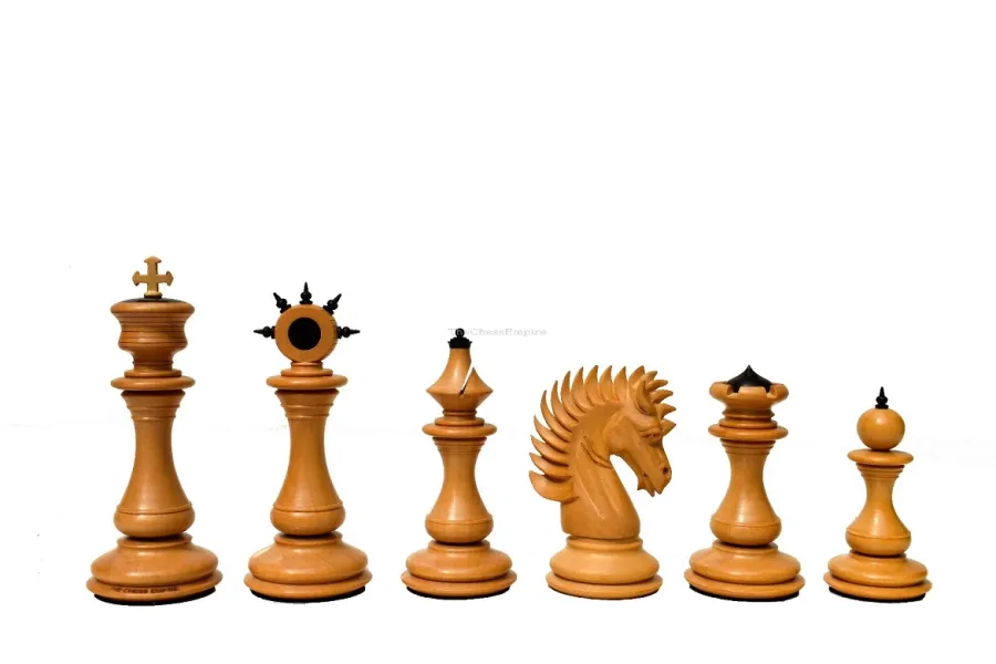 obrazek 2 Prestiżowe ręcznie wykonane szachy z kolekcji Golden Signature - The Chess Empire