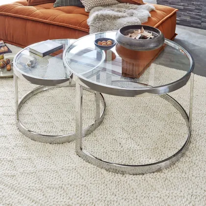 Zdjęcie Stolik pomocniczy, zestaw 2 szt. Cibran