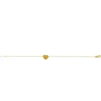 Picture Stylish bracelet with a heart, 18 cm
