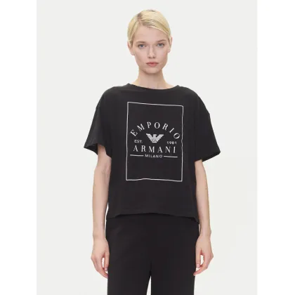 Zdjęcie Emporio Armani Underwear T-Shirt EW000553 AF10887 UC001 Czarny Loose Fit