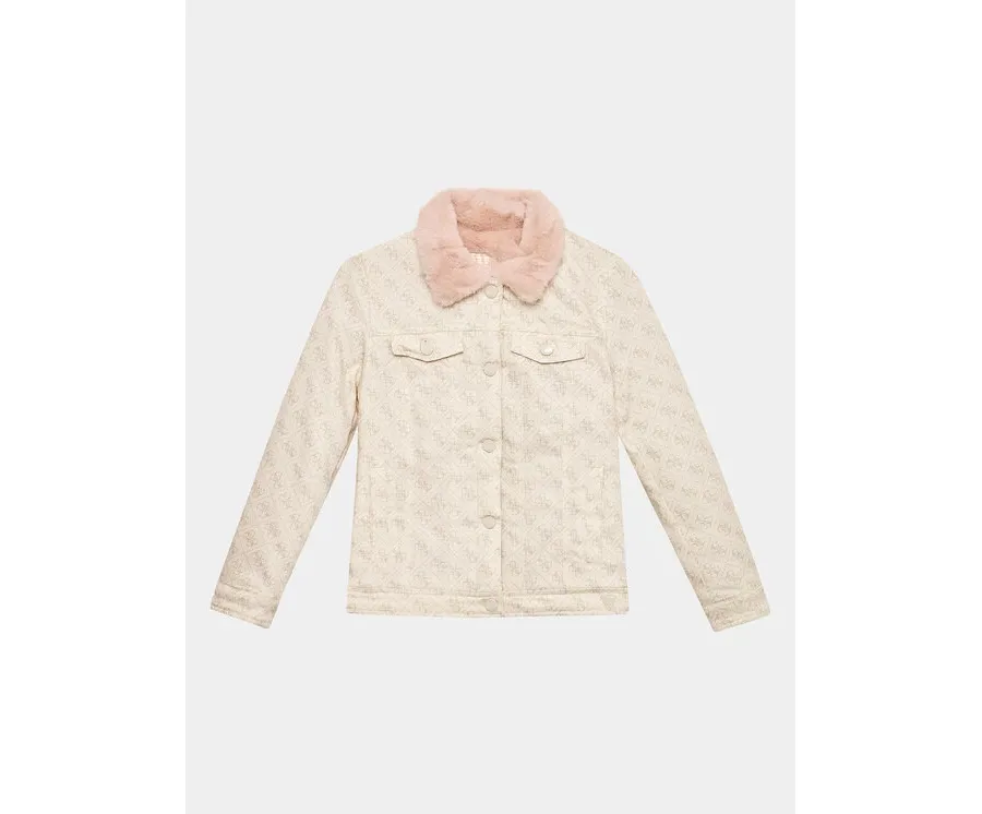 obrazek 1 Guess Kurtka przejściowa J3YL11 WCTF0 Beżowy Regular Fit