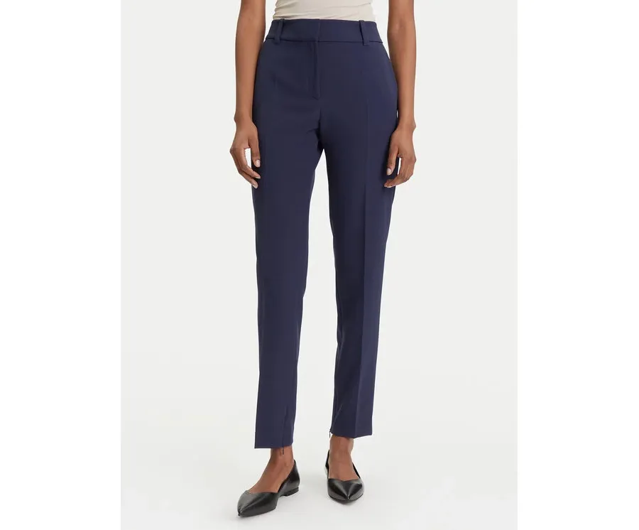 obrazek 1 HUGO Spodnie materiałowe Hedima-1 50544742 Granatowy Slim Fit