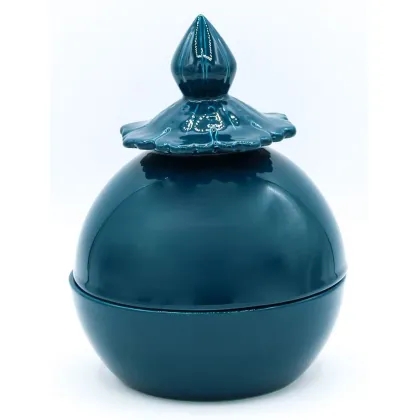 Picture A handmade ceramic container in many colors