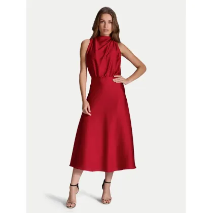 Zdjęcie Swing Sukienka koktajlowa 5AI13700 Czerwony Regular Fit