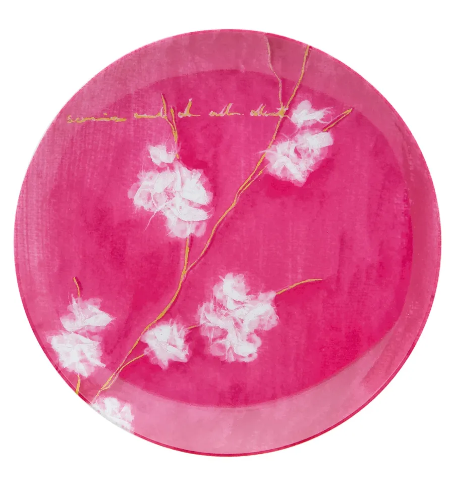 picture 1 Porcelain plate for bread and butter with a decoration inspired by oriental motives - Vista Alegre