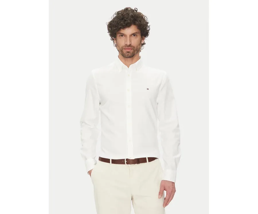 obrazek 1 Tommy Hilfiger Koszula MW0MW38556 Biały Slim Fit