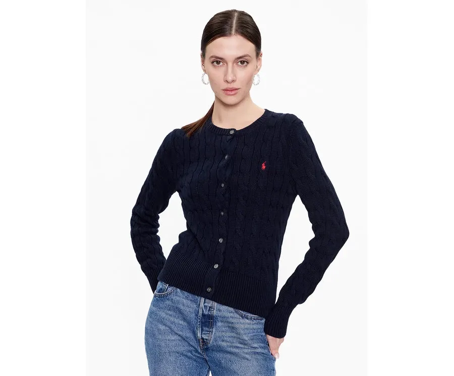obrazek 1 Polo Ralph Lauren Kardigan 211891643002 Granatowy Regular Fit