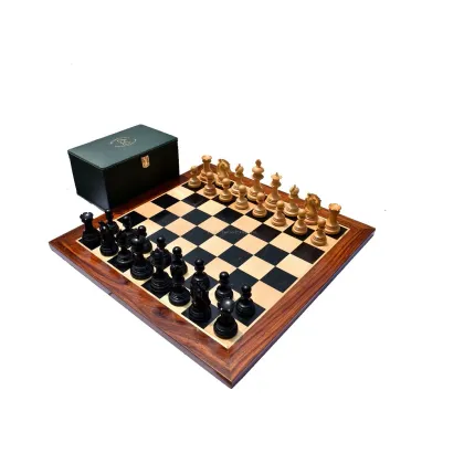 Zdjęcie Oryginalny zestaw szachowy Wellington - The Chess Empire