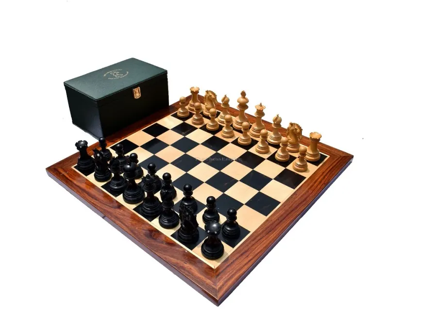 obrazek 1 Oryginalny zestaw szachowy Wellington - The Chess Empire