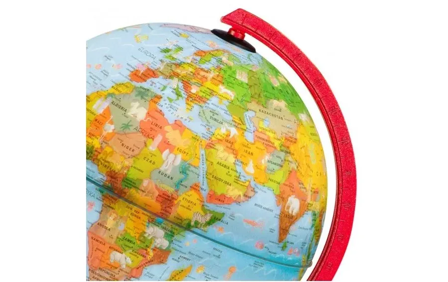obrazek 4 Stylowy globus podświetlany Zoo Globe na biurko