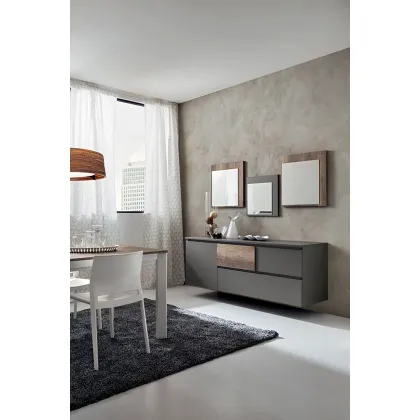 Zdjęcie Piękna włoska komoda z zestawem luster do ekskluzywnego wnętrza - La Primavera