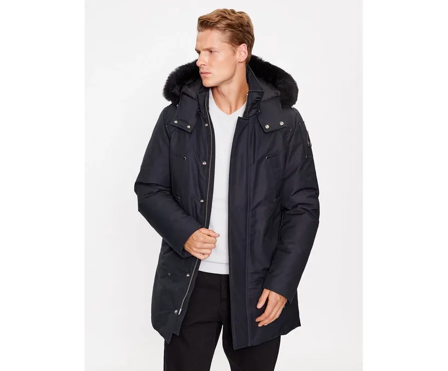 obrazek 1 Moose Knuckles Kurtka puchowa Original Stirling M32MP261S Granatowy Regular Fit