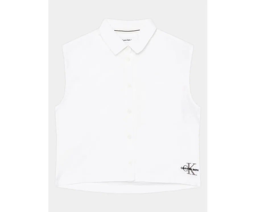 obrazek 1 Calvin Klein Jeans Koszula Monogram IG0IG02462 Biały Relaxed Fit