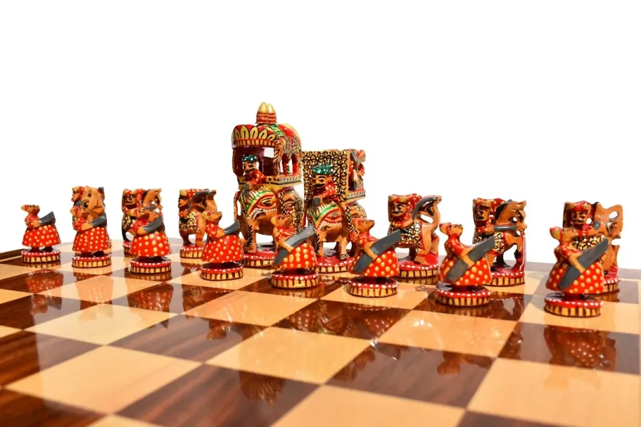 obrazek 7 Nadzwyczajna kolekcja Ambawari do gry w szachy idealna na prezent - The Chess Empire