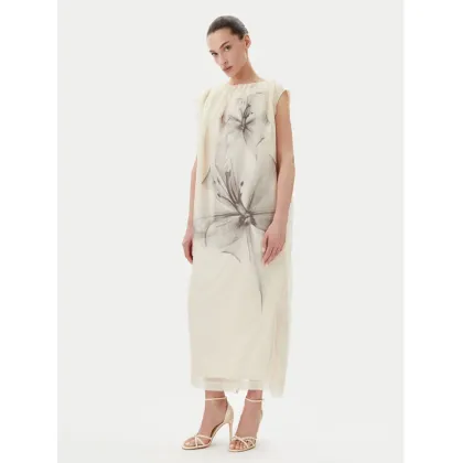Zdjęcie Herskind Sukienka koktajlowa Veronika 5586199 Écru Loose Fit