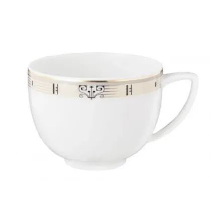 Zdjęcie Prestiżowa porcelanowa filiżanka do cappuccino o wyjątkowym zdobieniu – Tettau